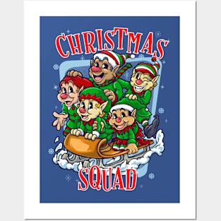 Christmas Squad Posters and Art